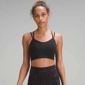 EUC Lululemon Like a Cloud Longline Bra. Black.